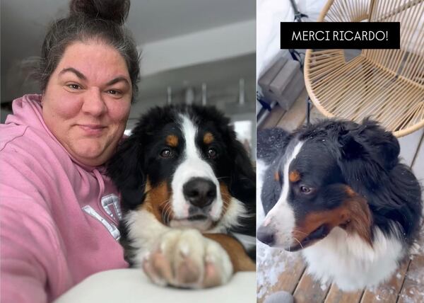 Christine Morency dévoile son truc infaillible pour retirer la neige sur son chien avant qu’il rentre