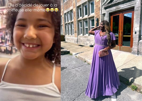 La fille de Mélissa Bédard coupe elle-même ses cheveux, la maman réagit