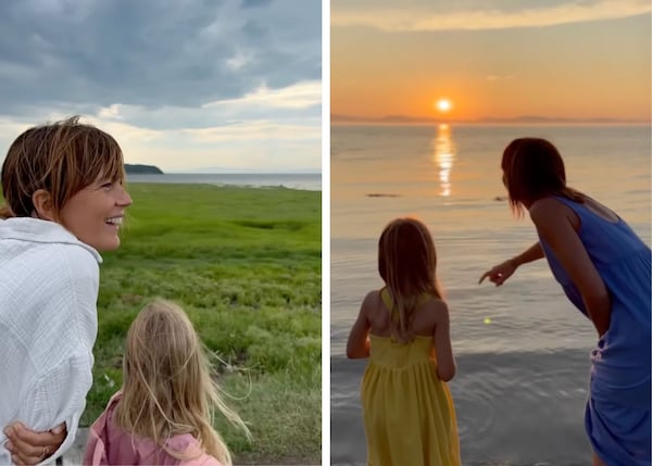Vanessa Pilon s'offre un fabuleux road trip en famille dans le Bas-Saint-Laurent