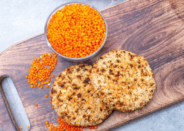 Croquettes de lentilles à l'indienne