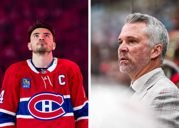 Soyez témoin de ce moment d’émotion entre Nick Suzuki et Martin St-Louis