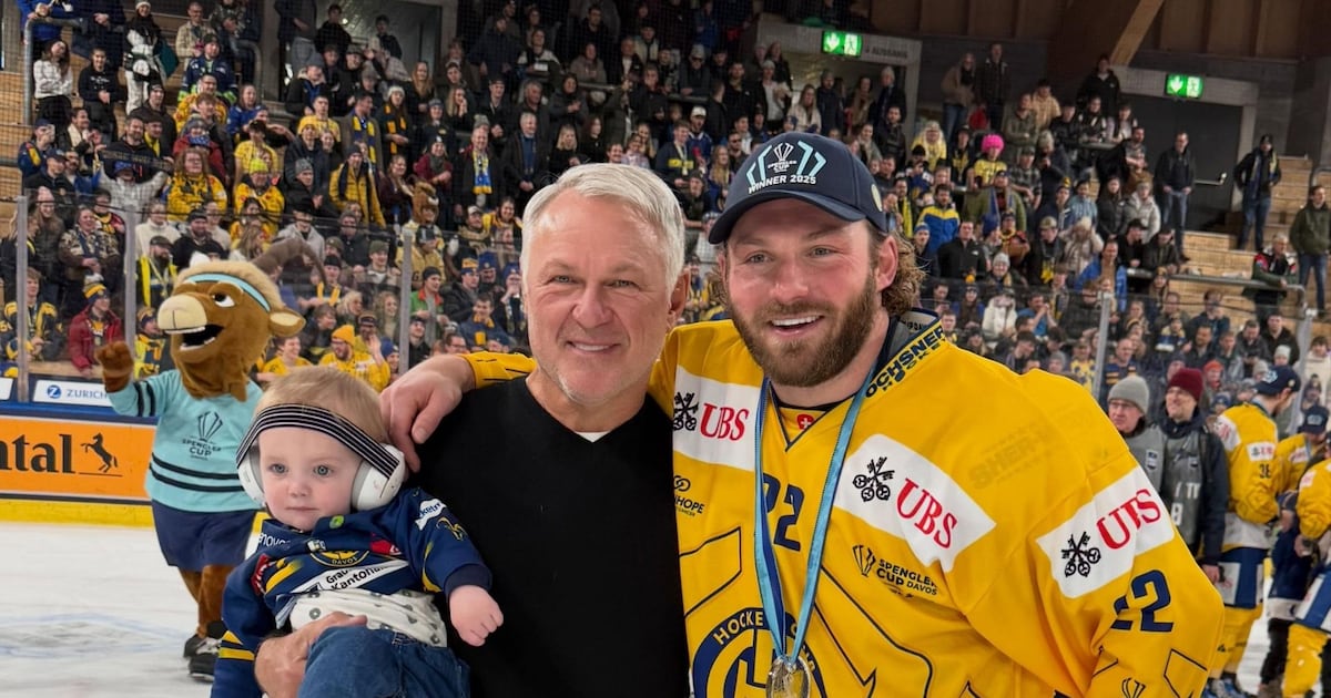 On va se revoir»: Brendan Lemieux souligne le décès de son père, Claude