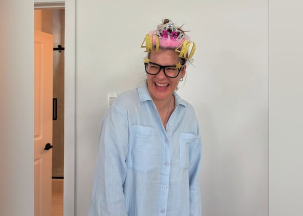 Eve Côté était très bien accompagnée pour célébrer ses 40 ans