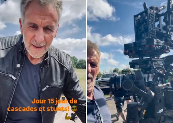 Patrick Huard s’apprête à réaliser une cascade, voyez la vidéo