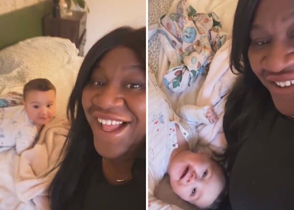 Soyez témoin témoins du petit matin au lit de Mélissa Bédard et son bébé