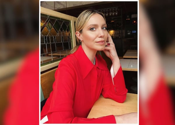 Magalie Lépine-Blondeau profite des vacances hivernales