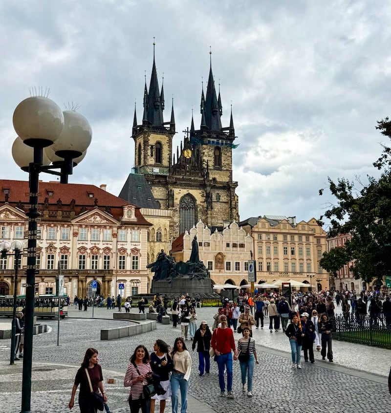 Église Notre-Dame de Týn dans le centre historique de Prague