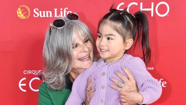 Guylaine Tremblay amène sa petit-fille au Cirque du Soleil, voyez sa réaction!