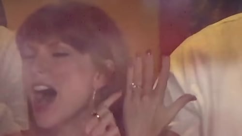 Voyez la vidéo de Taylor Swift, fan numéro 1 de son mari Travis Kelce