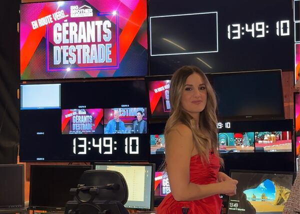 Marie-Josée Gauvin nous fait visiter son plateau