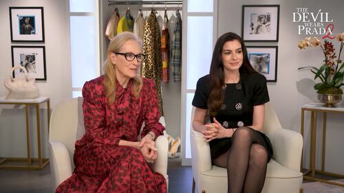 Rencontre avec Meryl Streep et Anne Hathaway pour The Devil Wears Prada 2