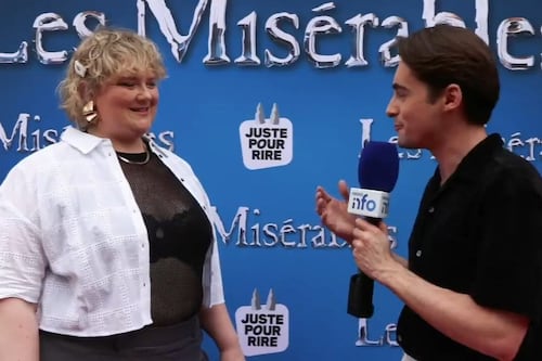 La première des «Misérables» à Montréal
