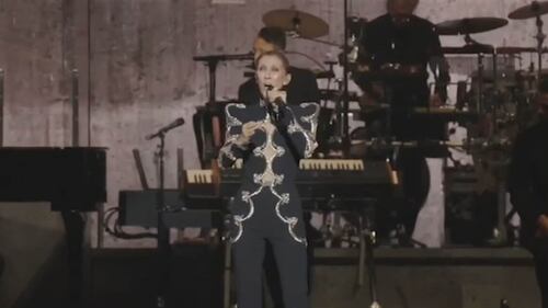 Paris survoltée pour Céline Dion