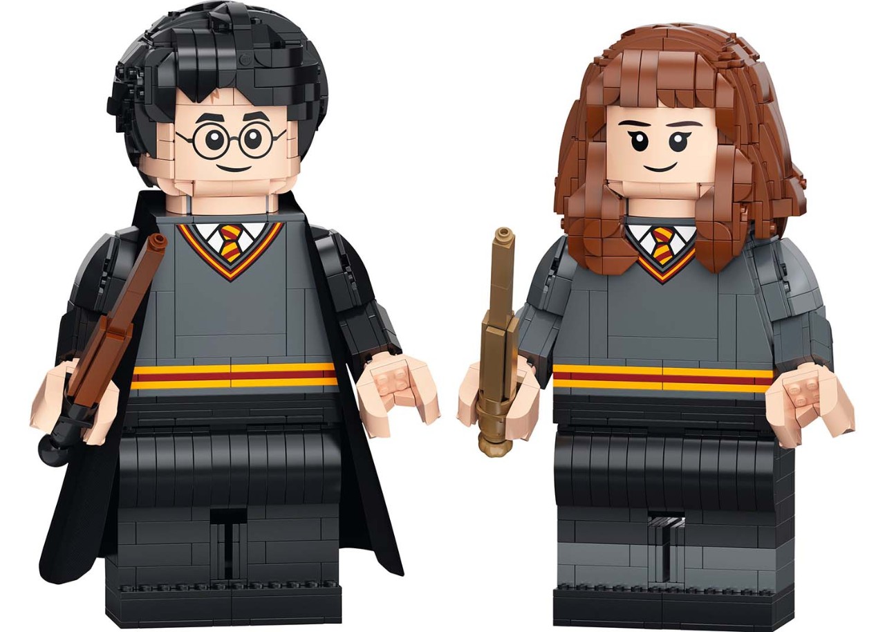 Figurines Harry et Hermione