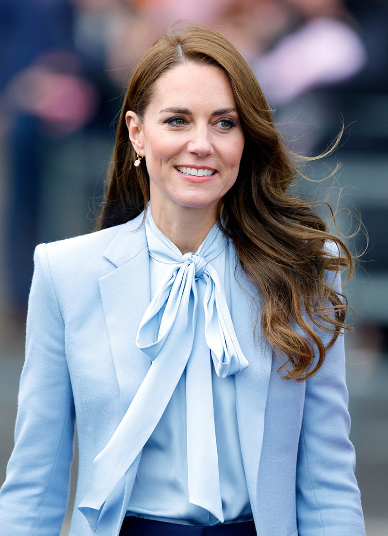 Kate Middleton look bleu poudre