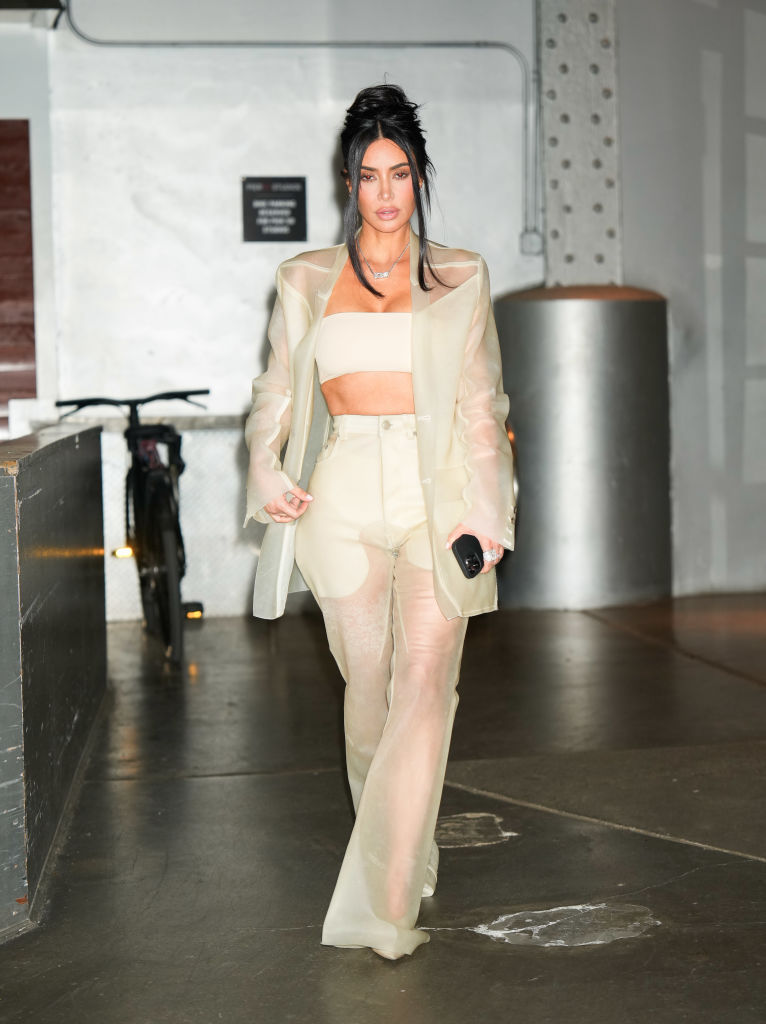 NEW YORK, NEW YORK - APRIL 25: Kim Kardashian is seen on April 25, 2023 in New York City. (Photo by Gotham/GC Images)