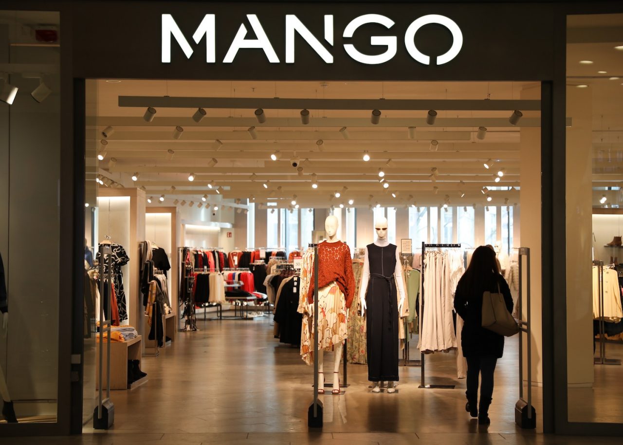 The logo of Mango store is seen in a store in Stuttgart, Germany (Photo by AB/NurPhoto via Getty Images)