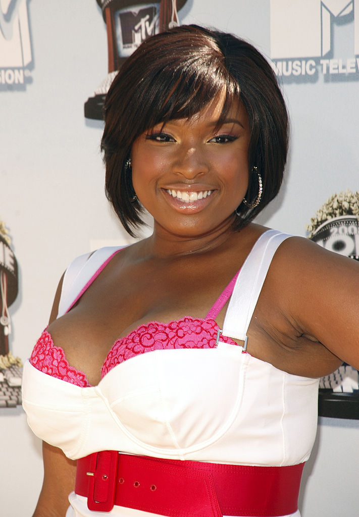Jennifer Hudson arriving at the 2008 MTV Movie Awards at the Gibson Amphitheatre in Los Angeles, June 1st 2008.