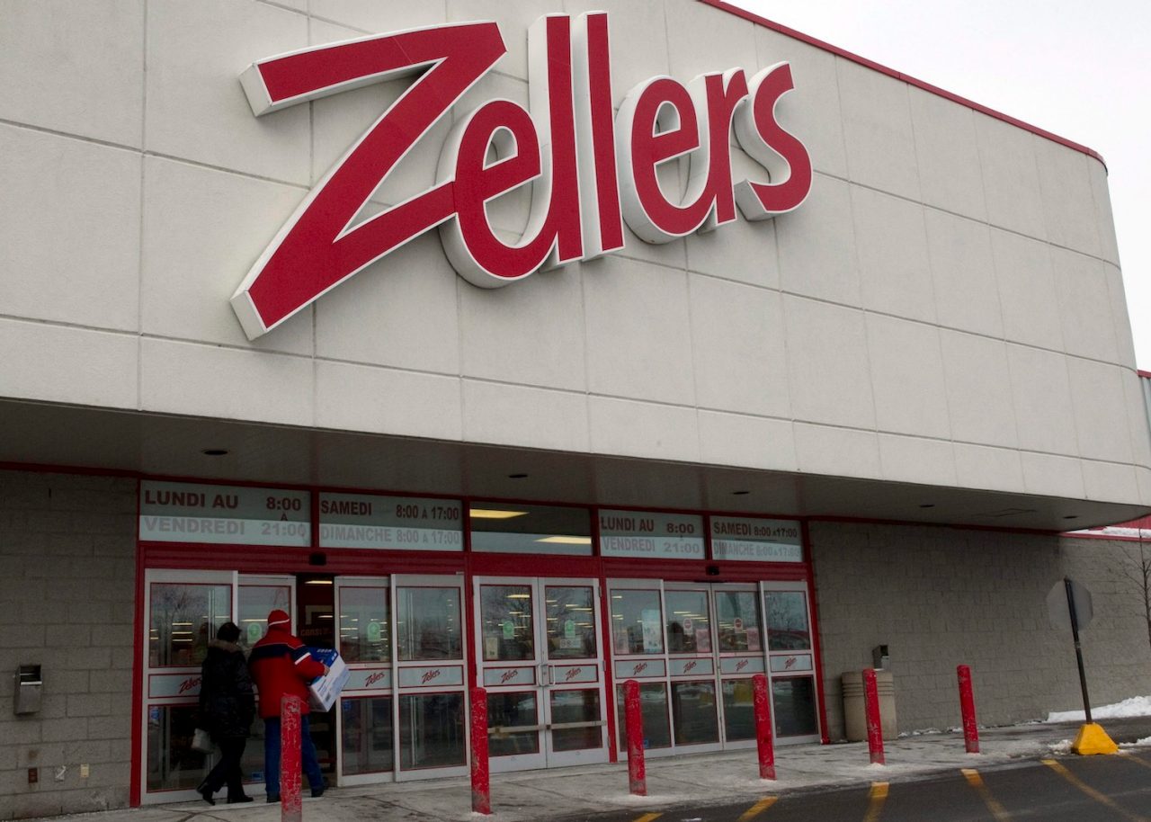 A Zeller's store Thursday, January 13, 2011  in St.Eustache, Que..The Canadian Press Images/Ryan Remiorz
