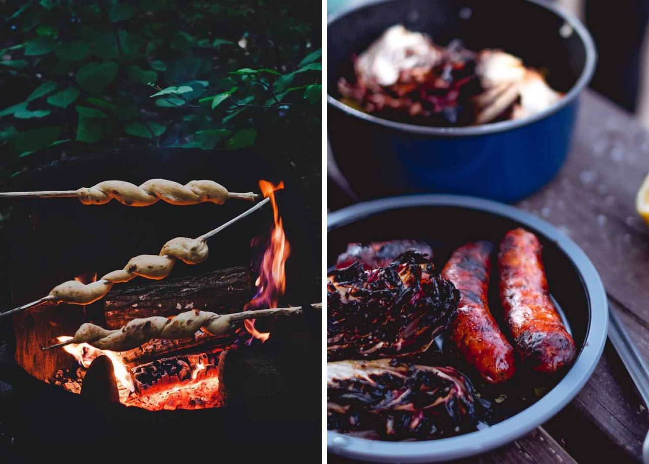 10 recettes à cuisiner sur le feu en camping